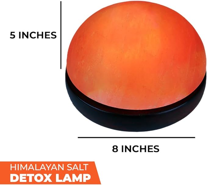 Himalayan Salt detox dome lamp block- ZK Trading