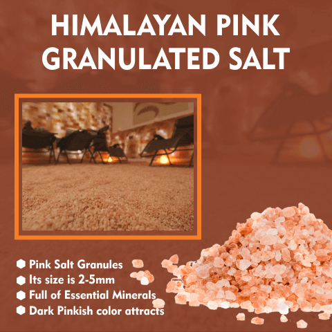 Himalayan Pink Granulated Salt- ZK Trading