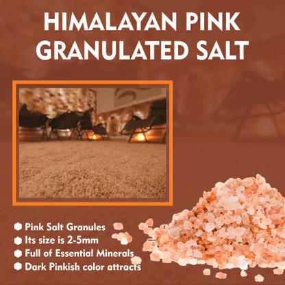 Himalayan Pink Granulated Salt- ZK Trading