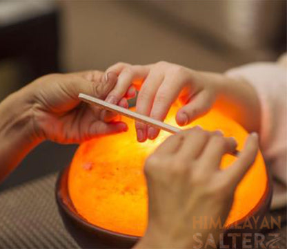 Himalayan Salt detox dome lamp block- ZK Trading